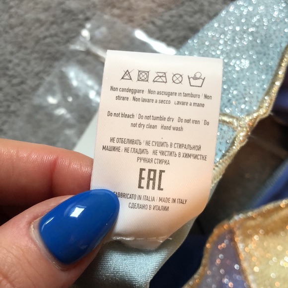 Oséree Shine Coloré High Waisted Color-Block Glitter Bikini - Picture 15 of 16